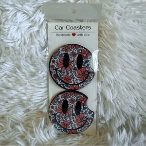🫟 2/$15 Hippie Boho Car Coasters